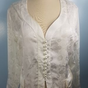 Victoria's secret vintage pearl top
